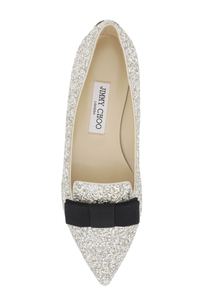 Shop Jimmy Choo Gala Ballet Flats Women In Silver