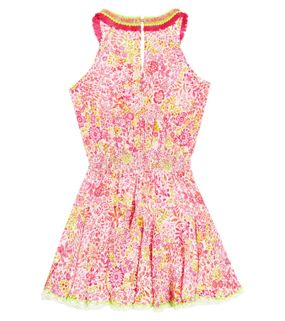 Shop Poupette St Barth Agathe Floral Dress In Multicoloured