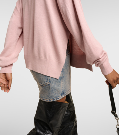 Shop Isabel Marant Galix Sweater In Pink