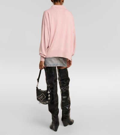 Shop Isabel Marant Galix Sweater In Pink