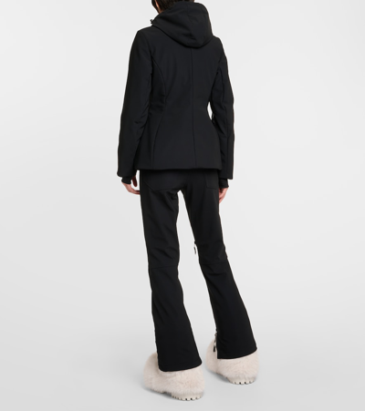 Balenciaga Women 3b Sports Icon Ski Hourglass Parka In Black