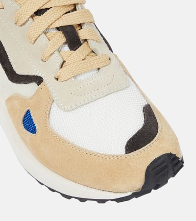 Rabanne Leather Sneakers In Neutrals