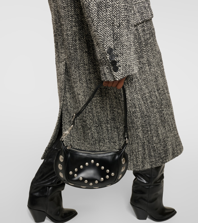 Isabel Marant Lojimiko Oversized Wool-blend Coat In Grey