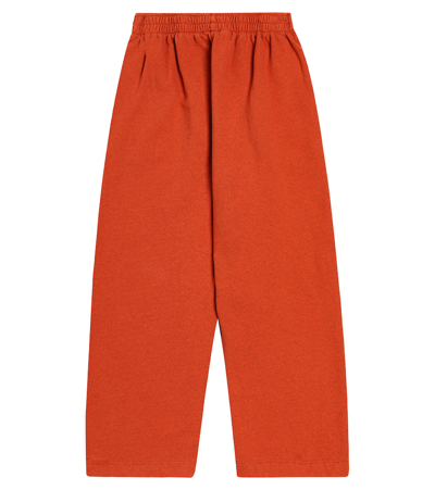 The Animals Observatory Cameleon Cotton Sweatpants In Red