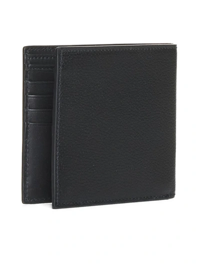 Shop Alexander Mcqueen Wallets In Black/khaki