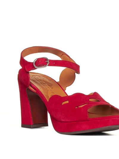 Shop Chie Mihara Sandals In Ante Rojo