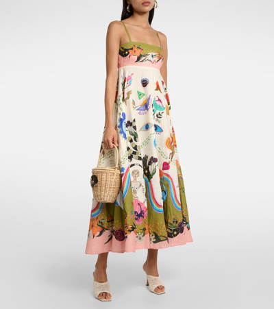 Shop Alemais Alémais Everdeen Printed Maxi Dress In Multicoloured
