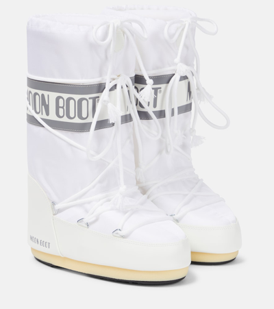 Shop Moon Boot Icon Snow Boots In White