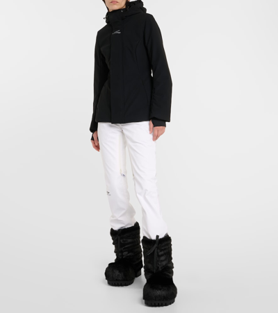 Balenciaga Alaska Faux Fur Snow Boots In Black