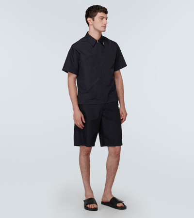 Givenchy Slide Scratch Flat Sandal In Black