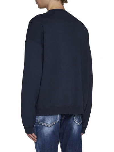 Shop Dsquared2 Sweaters In Blue Navy