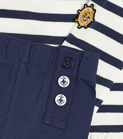 Polo Ralph Lauren Baby Set Aus Longsleeve Und Leggings In Blue