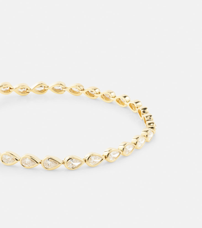 Shop Anita Ko 18kt Gold Tennis Bracelet With Diamonds