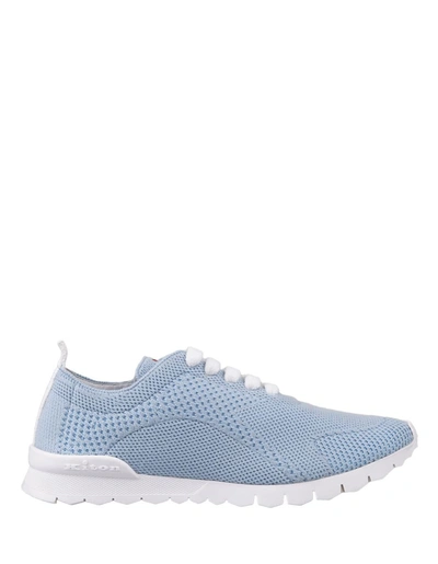 Shop Kiton Light ''fit'' Running Sneakers In Blue