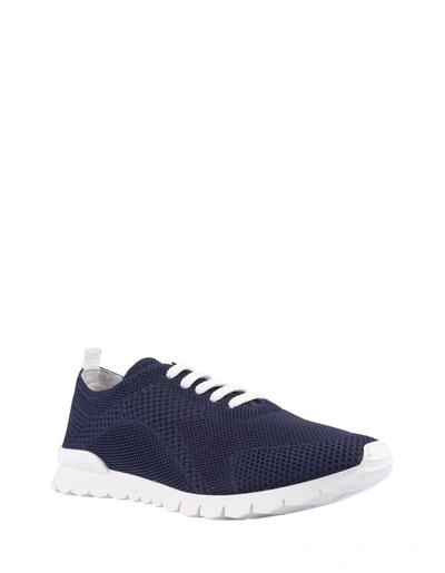 Shop Kiton ''fit'' Running Sneakers In Blue