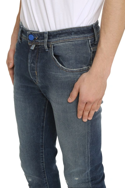 Shop Jacob Cohen Scott Slim Fit Jeans In Denim