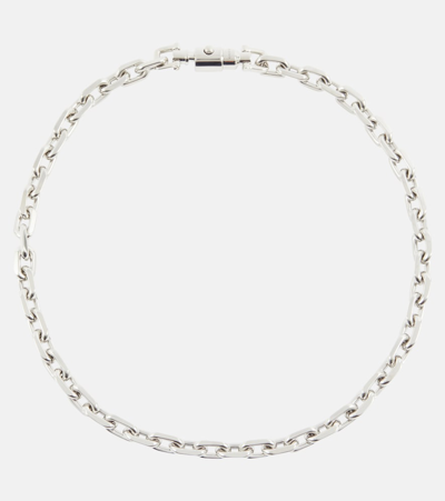 Shop Gucci Jackie 1961 Chain Necklace In Metallic