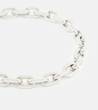 Shop Gucci Jackie 1961 Chain Necklace In Metallic