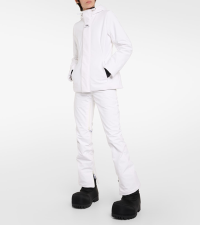 Balenciaga 3b Sports Icon Ski Pants In White
