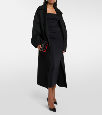 Wolford Fatal Strapless Stretch-jersey Maxi Dress In Black