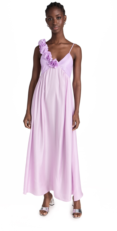Shop Kika Vargas Alina Dress Lavender