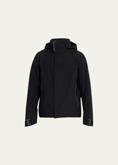 Shop Sease Men's Indren Hooded Jacket In Black