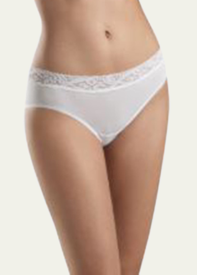 Shop Hanro Hipster Briefs In White