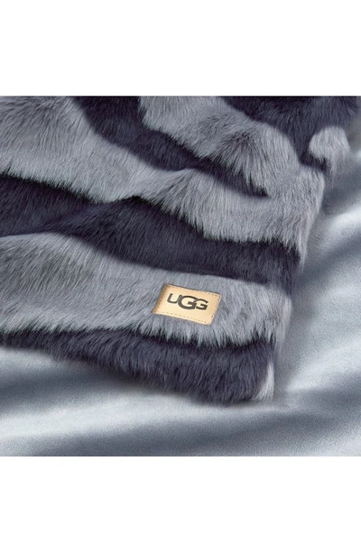 Ugg Shayla Faux Fur Throw Blanket In Multi