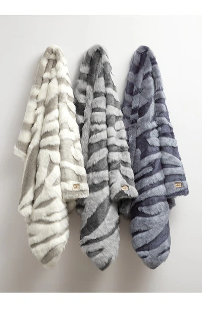 Ugg Shayla Faux Fur Throw Blanket In Multi