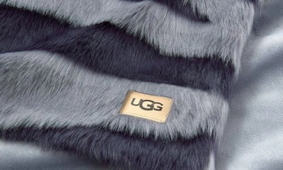Ugg Shayla Faux Fur Throw Blanket In Multi