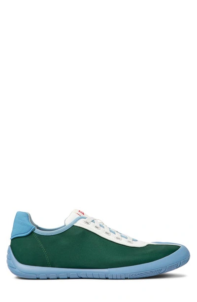 Shop Camper Twins Mismatched Sneaker In Green/ White/ Blue