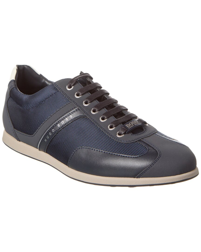 Shop Hugo Boss Stream Sneaker In Blue