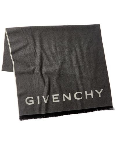 Shop Givenchy Logo Wool & Cashmere-blend Scarf