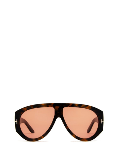 Shop Tom Ford Eyewear Aviator Sunglasses In Multi