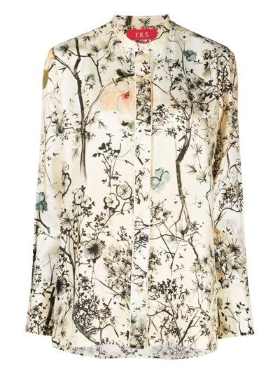 Shop F.r.s For Restless Sleepers Graphic Print Top In Beige