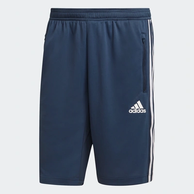 Shop Adidas Originals Men's Adidas Designed 2 Move 3-stripes Primeblue Shorts In Multi