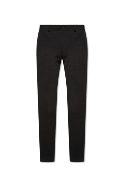 Shop Theory Zaine Straight Leg Trousers In Black