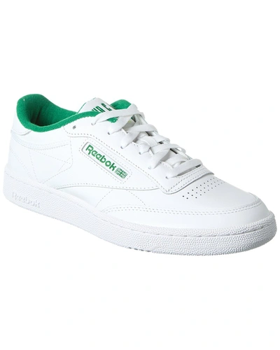 Shop Reebok Club C 85 Leather Sneaker In White