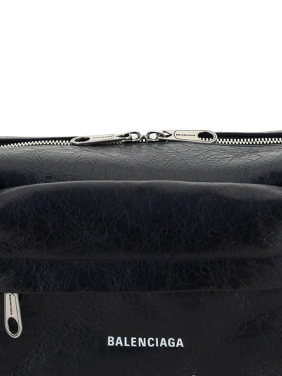 Shop Balenciaga Raver Shoulder Bag In Black