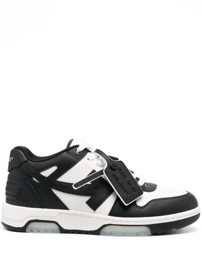 Shop Off-white Out Of Office Sneakers In Black