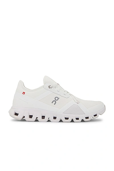Shop On Cloud X 3 Ad Sneaker In Undyed White & White
