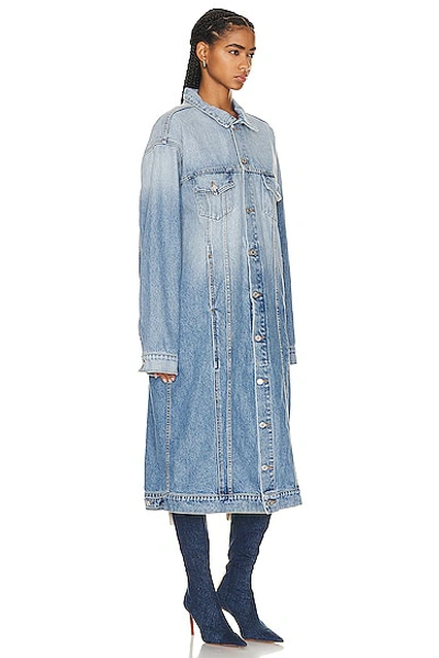 Shop Eb Denim Webster Trench In Luca