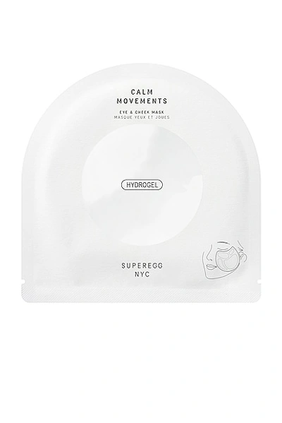 Shop Superegg Calm Movements Eye & Cheek Mask Pack Of 5 In N,a