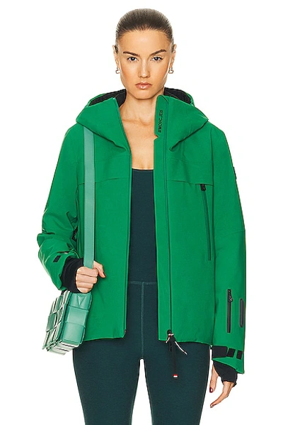 Shop Moncler Chanavey Jacket In Green