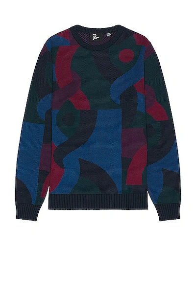 Shop By Parra Knotted Knitted Sweater In Multi