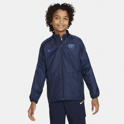 Shop Nike Pumas Unam Repel Academy Awf Big Kids'  Soccer Jacket In Blue