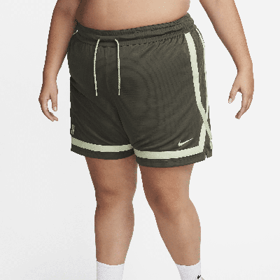 Shop Nike Women's Sabrina Dri-fit Basketball Shorts (plus Size) In Green