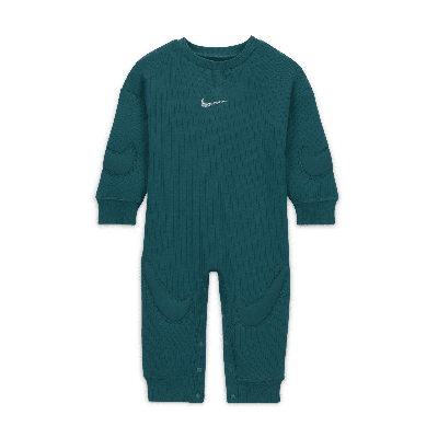 Shop Nike Readyset Baby (0-9m) Bodysuit In Green