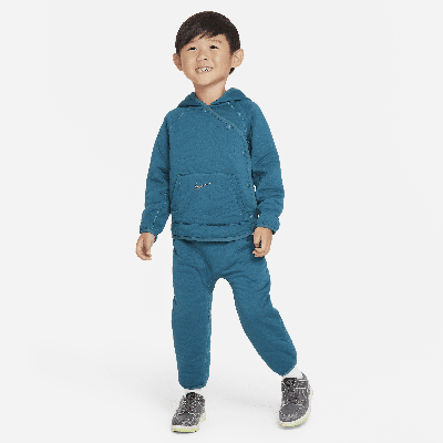 Shop Nike Readyset Toddler 2-piece Snap Jacket Set In Green