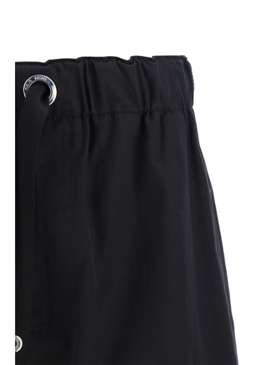 Shop Versace Black Trousers In Nero